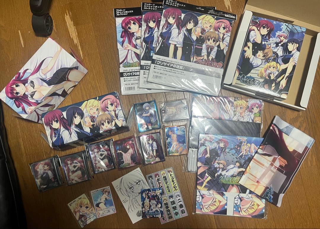 グリザイアの果実　スリーブ　ストレージ　セット　周防天音　風見一姫