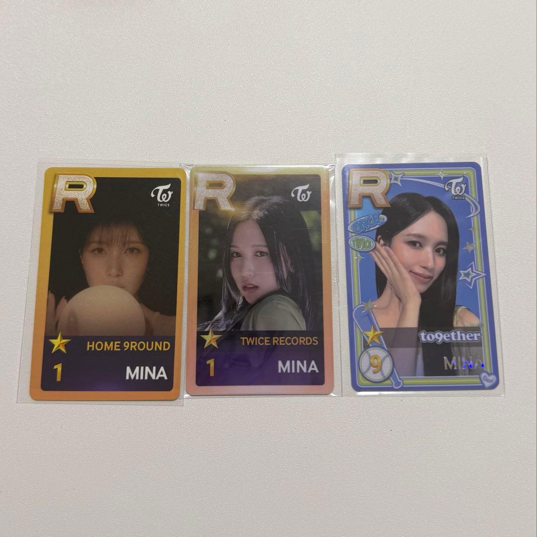 TWICE ssjyp ミナ トレカ ペンミ superstar