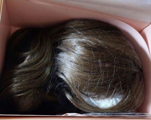 セール★新品✨ピンクエイジ★手植フルウィッグシースルーバング Cカール(モースト