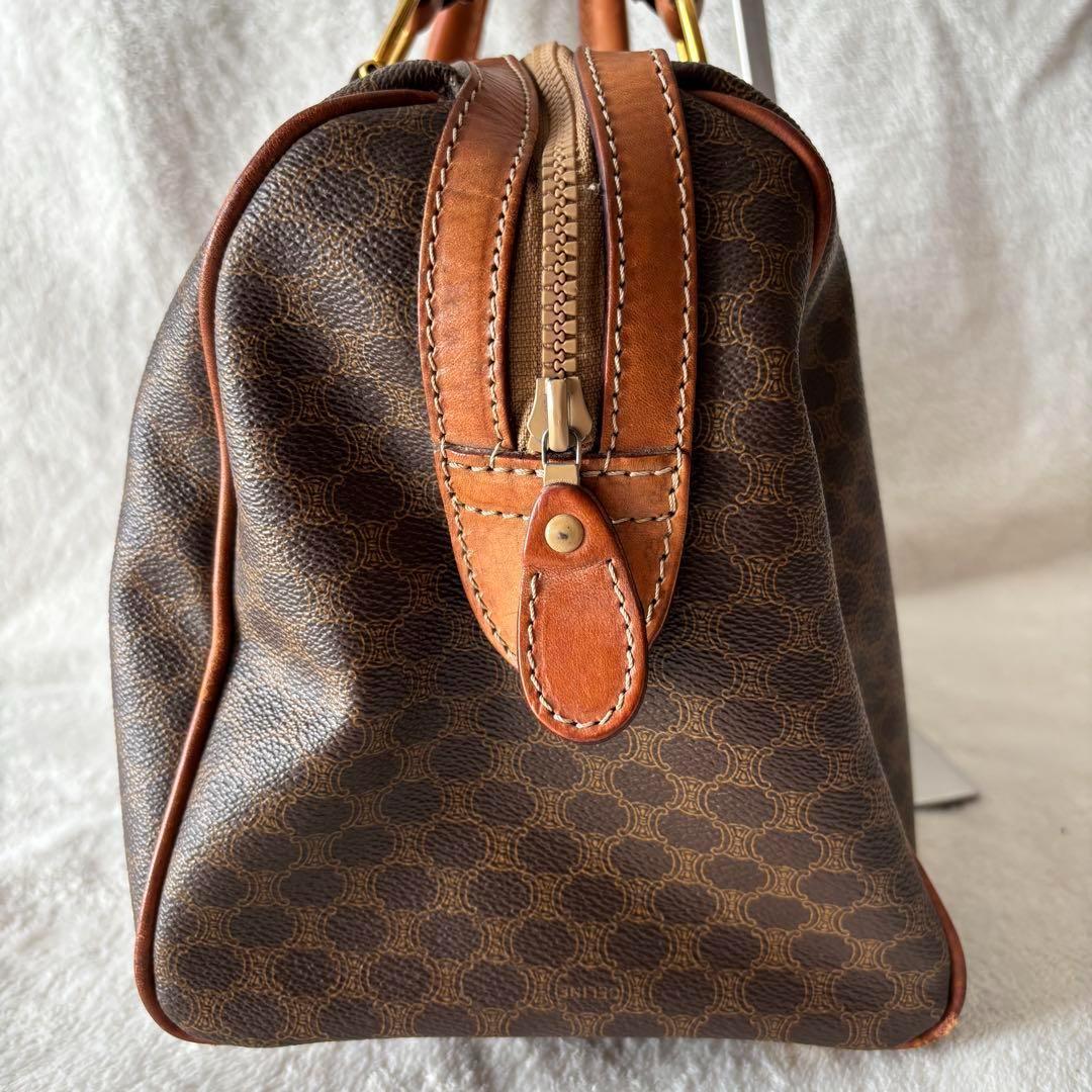 ✨️美品✨️ CELUNE セリーヌ ボストンバッグ ブラゾン柄 レザー PVC