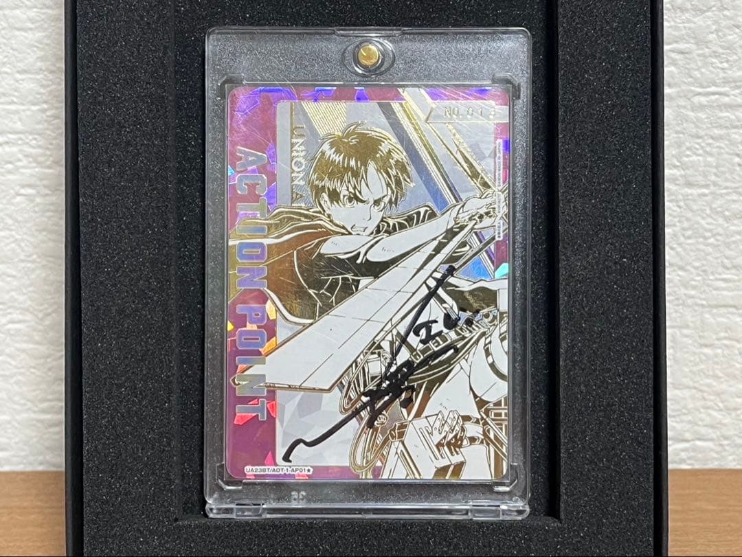 ACTION POINT サイン入りエレンカード　 シリアルナンバー