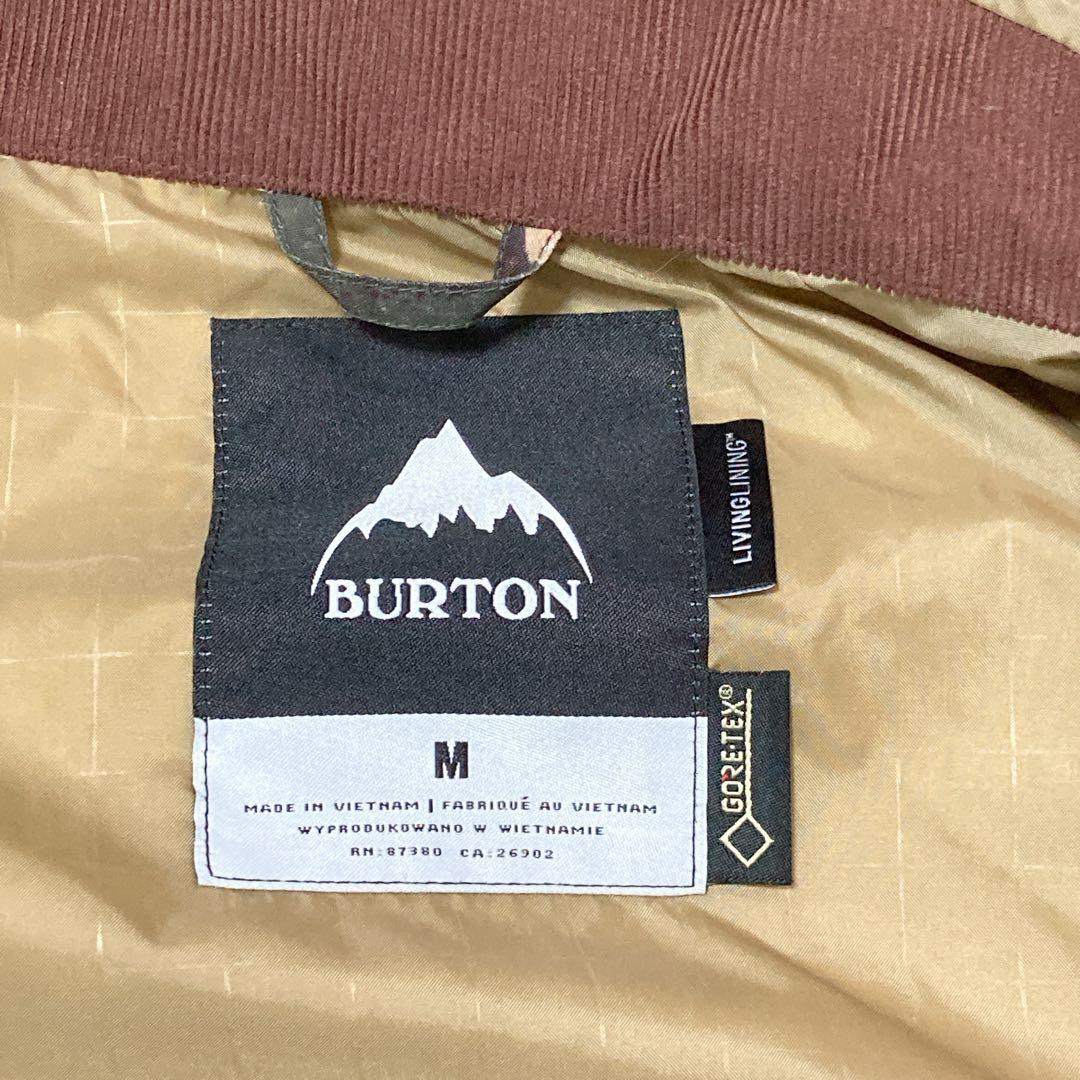 【美品】BURTON バートン Radial JK ゴアテックス カモフラ M
