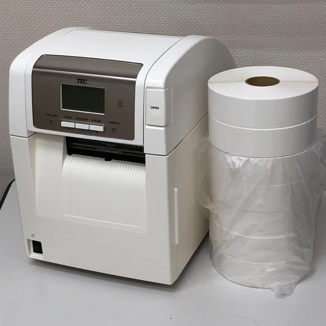 TEC　バーコード ラベル プリンタ　BA420T-TS12-S
