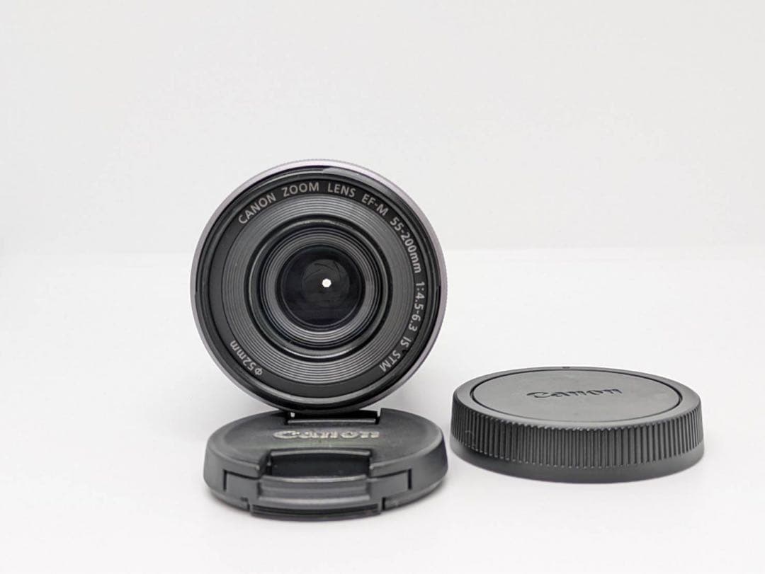 大人気望遠レンズ♪Canon EF-M 55-200mm IS STM シルバー