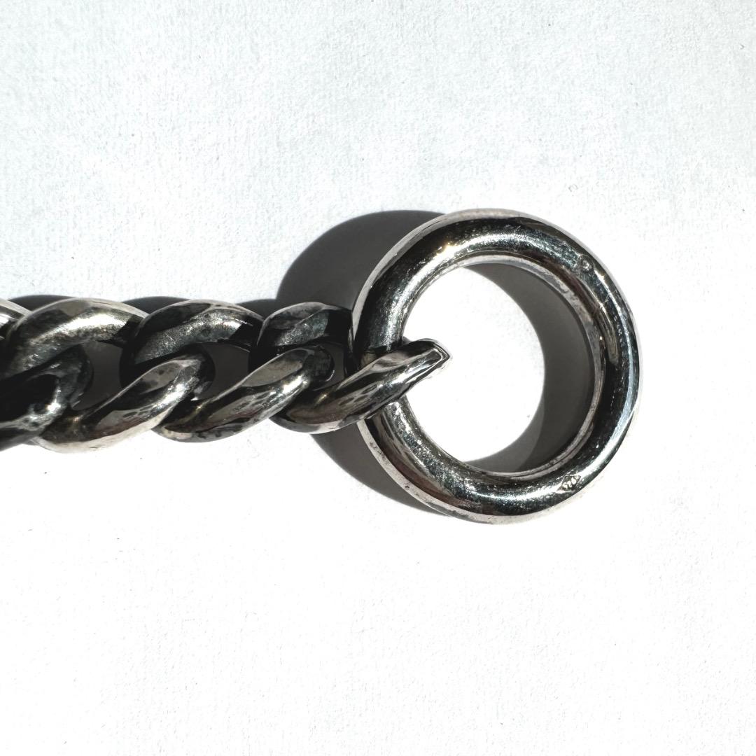アクセサリー Silver925 Hollow C.Figaro Chain Bracelet