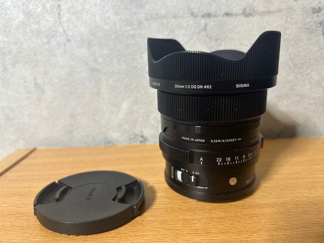 SIGMA contemporary 20mm F2 Lマウント