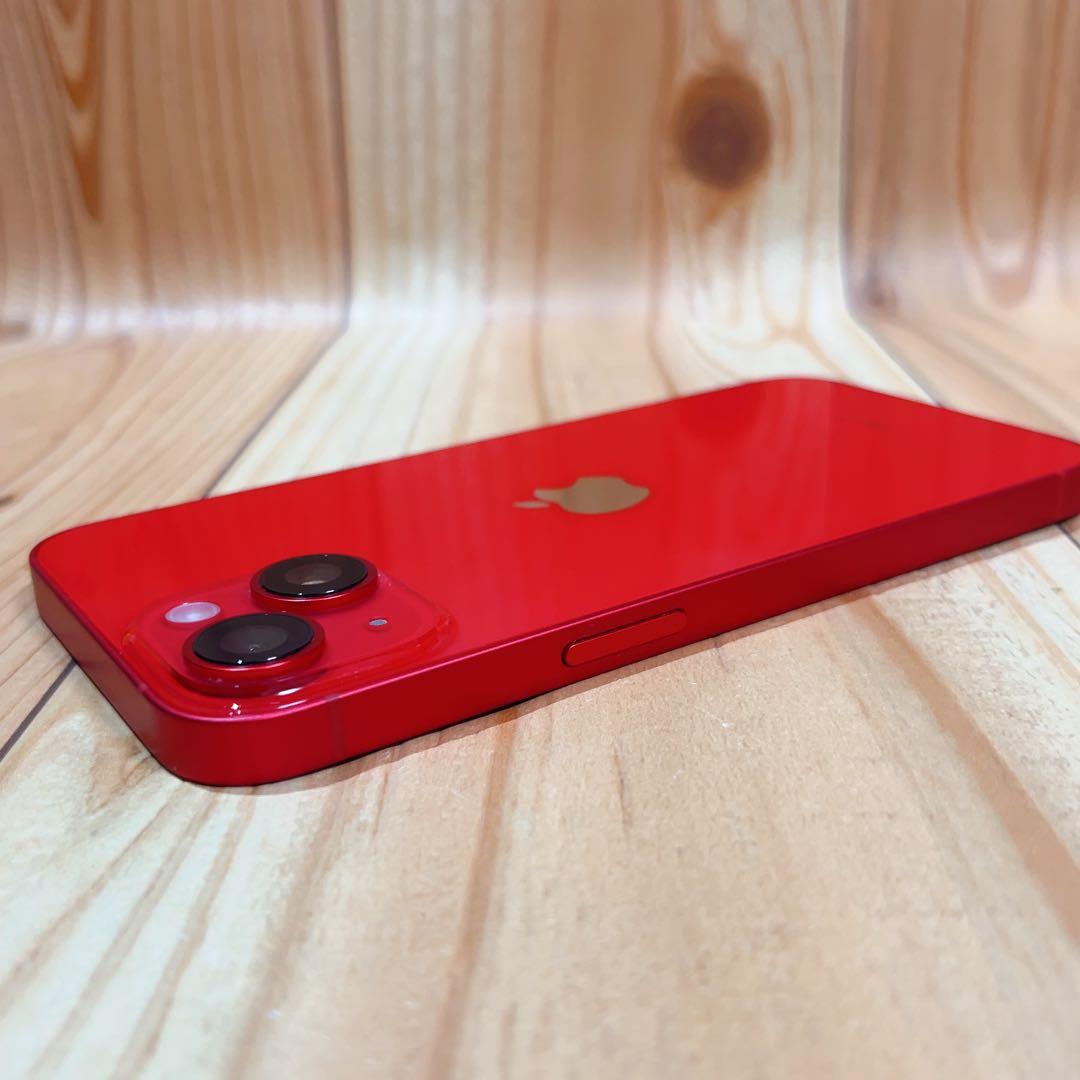 SIMフリー 本体 iPhone 14 128 GB レッド 539 電池良好