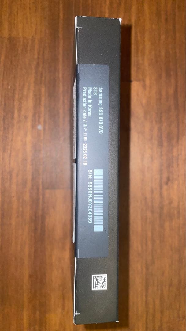 内蔵型SSD Samsung 870 QVO 8TB SATA SSD