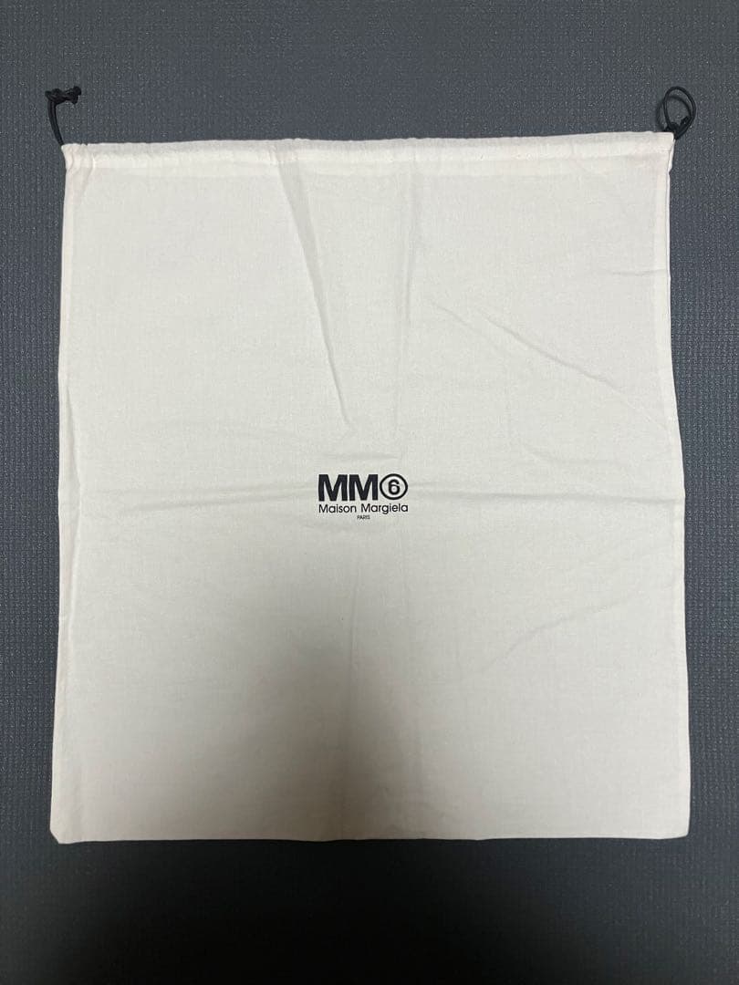 タグあり MM6 ジャパニーズバッグ クラシック スモール ライトグレー