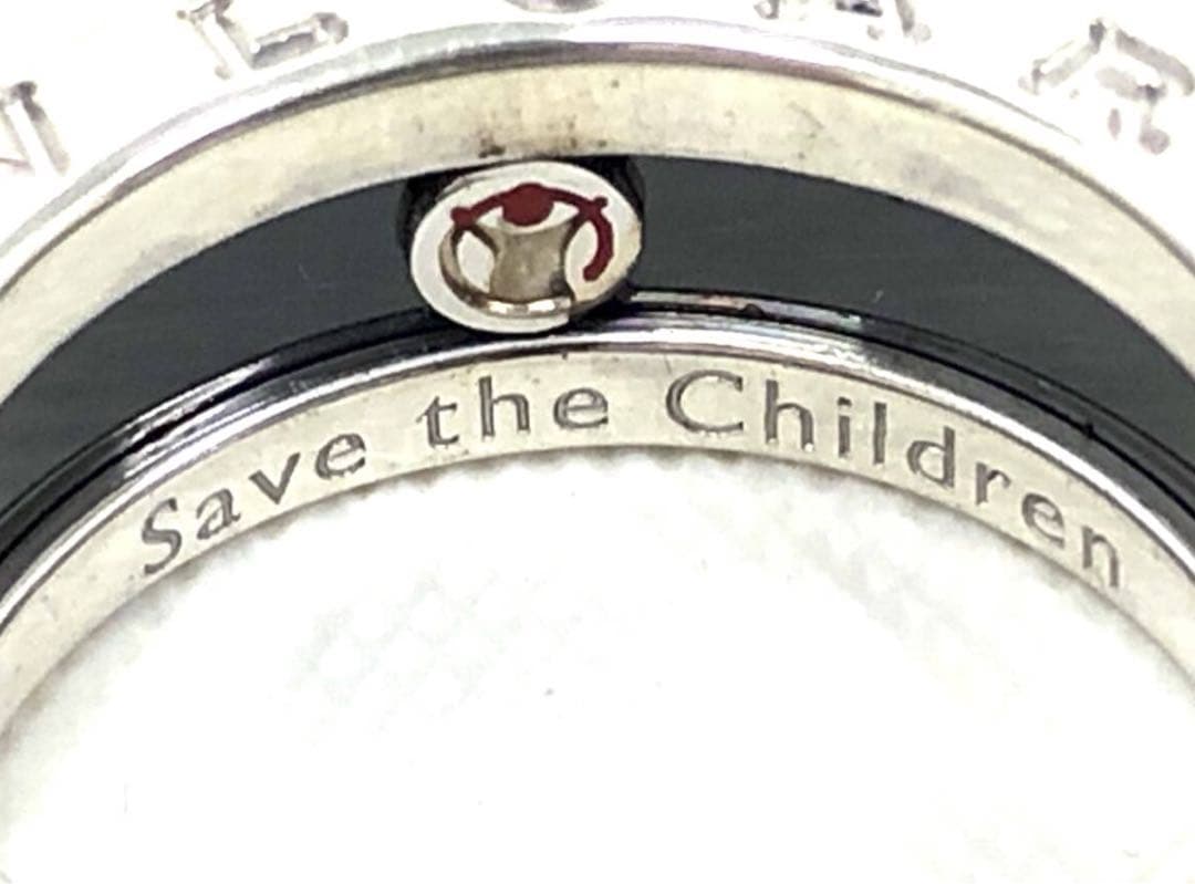 T09/018 BVLGARI ブルガリ セーブザチルドレン SV925オニキス