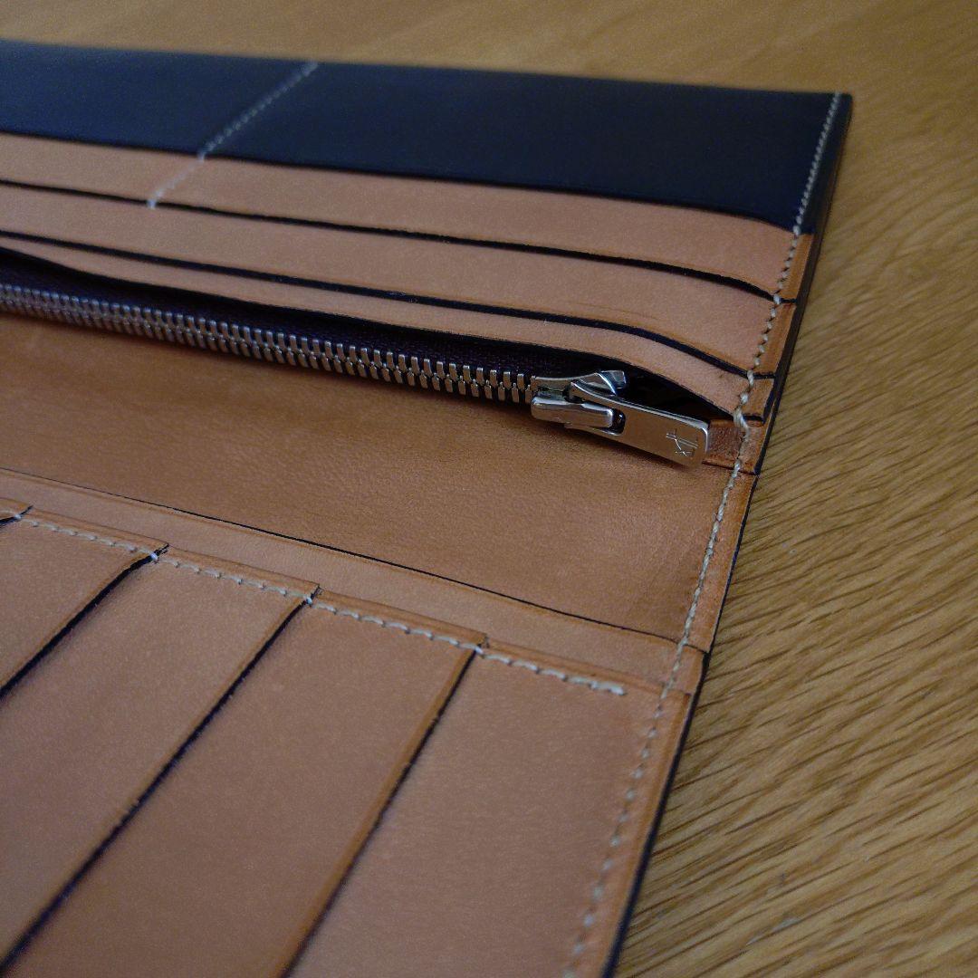 万双ブライドル 長財布　小銭入付　ブラック