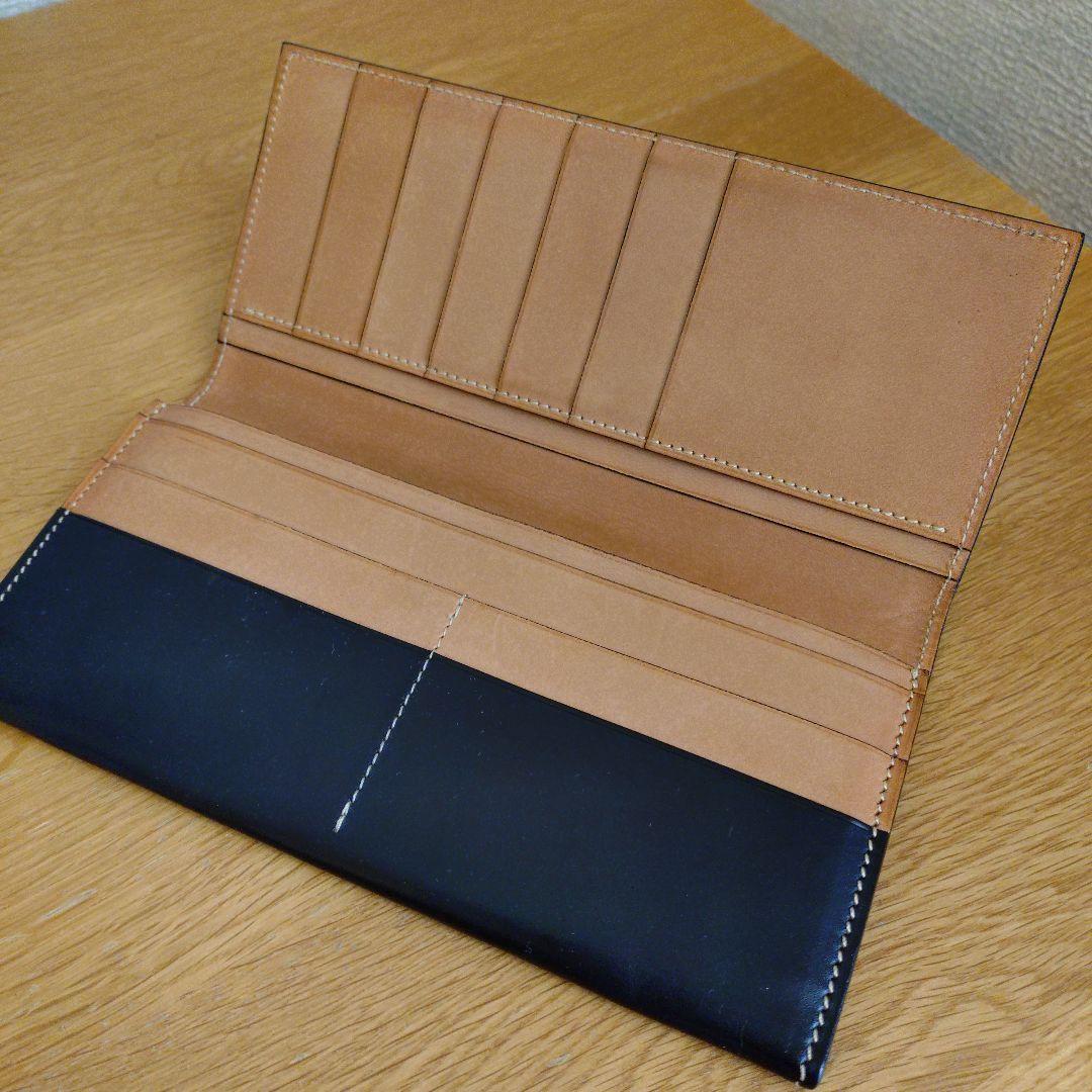 万双ブライドル 長財布　小銭入付　ブラック