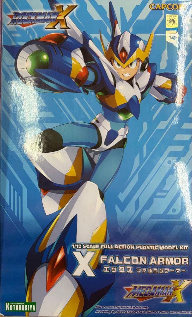未開封。ロックマンx ファルコンアーマー Kotobukiyaコトブキヤ