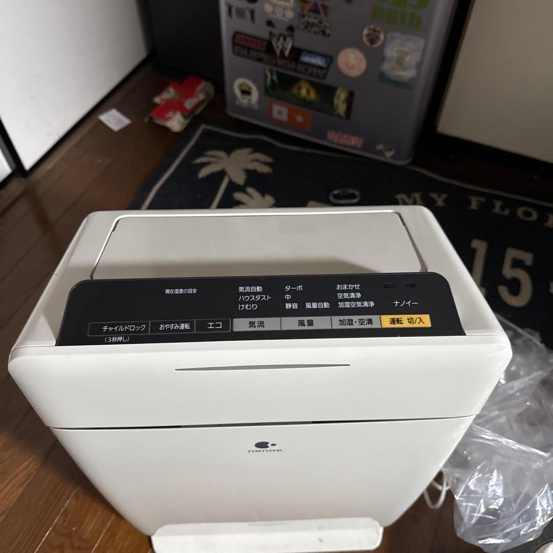 Panasonic ナノイー 空気清浄機 ホワイト