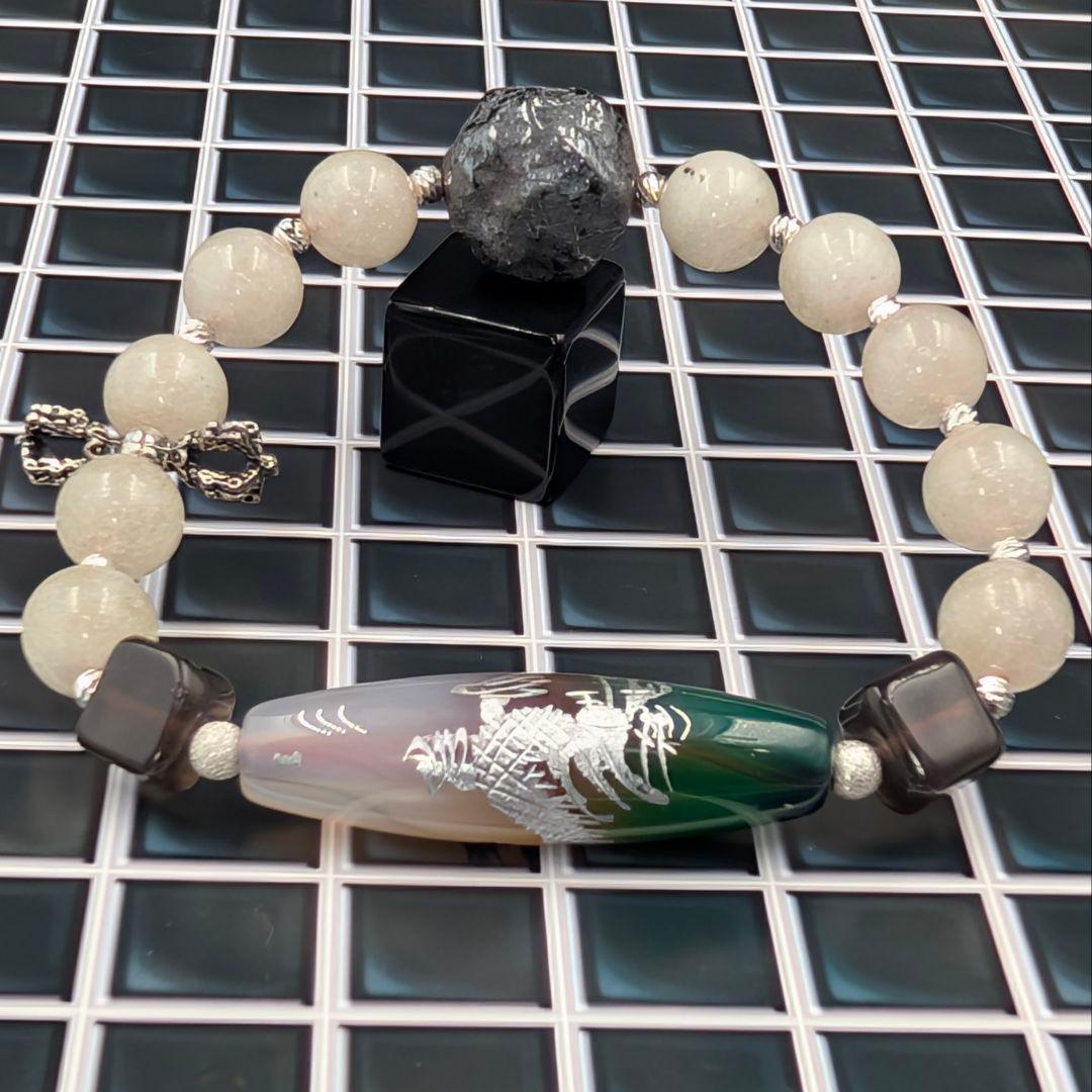 【一点物】呪禁導師シリーズ最新作『金剛隕石リビアンアグニマニ・龍神導師』6重結び