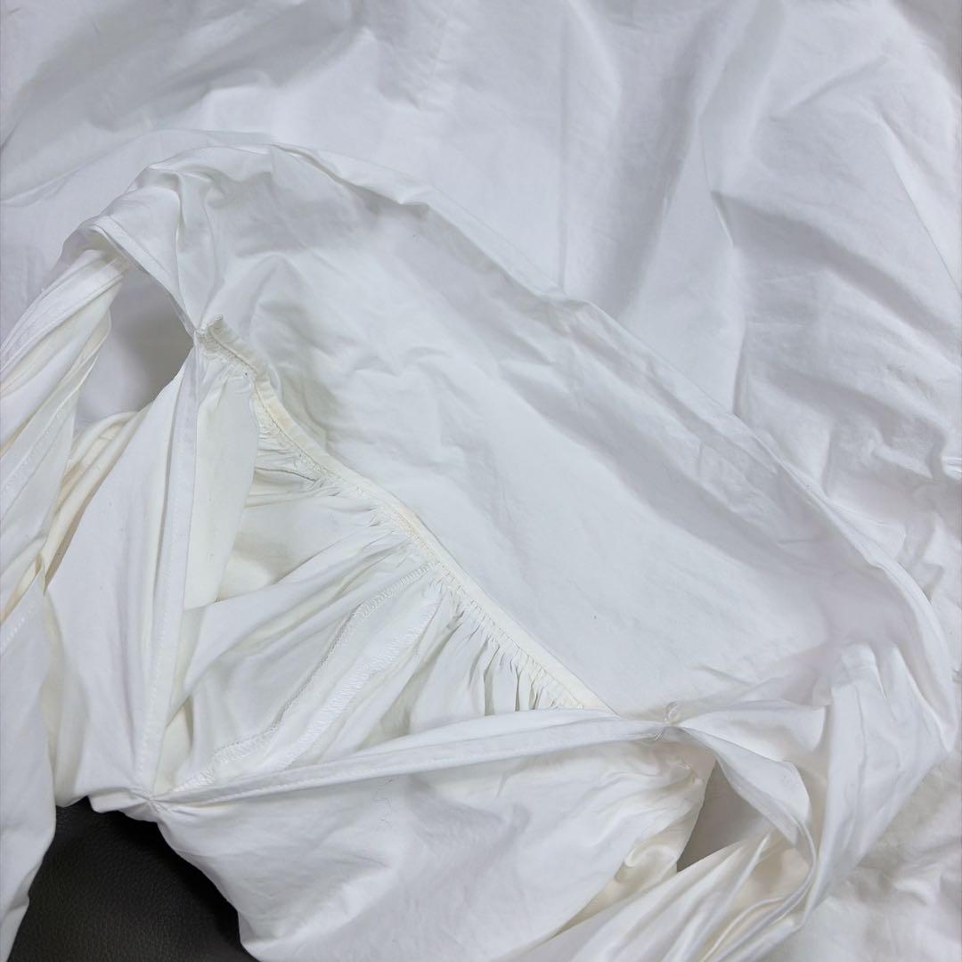 Whim Gazette ウィムガゼット ボウタイドルマンブラウス ホワイト Ｆ