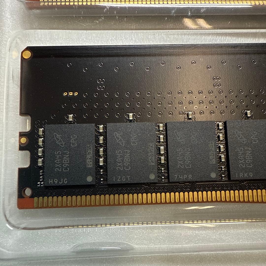 Crucial 32GB ×2枚 64GB DDR5 4800MHz メモリー