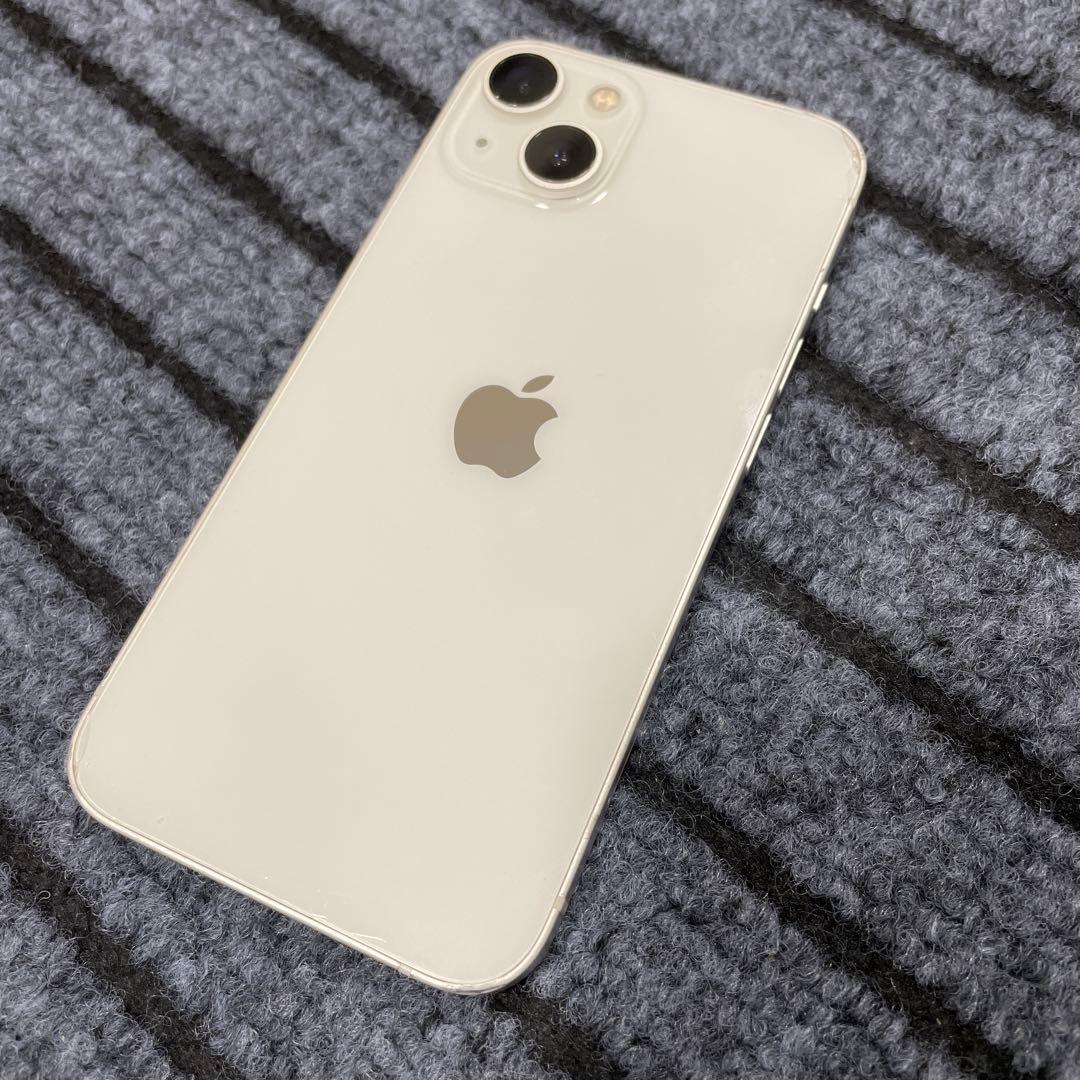 198 Apple iPhone13 128GB ホワイト SIMフリー