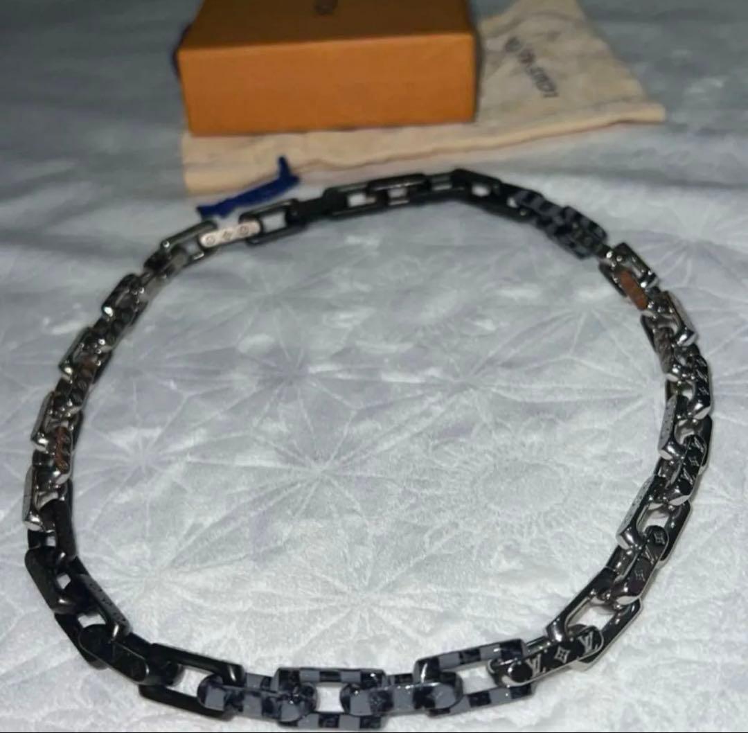 販売証明有　Louis Vuitton メタルチェーンネックレス