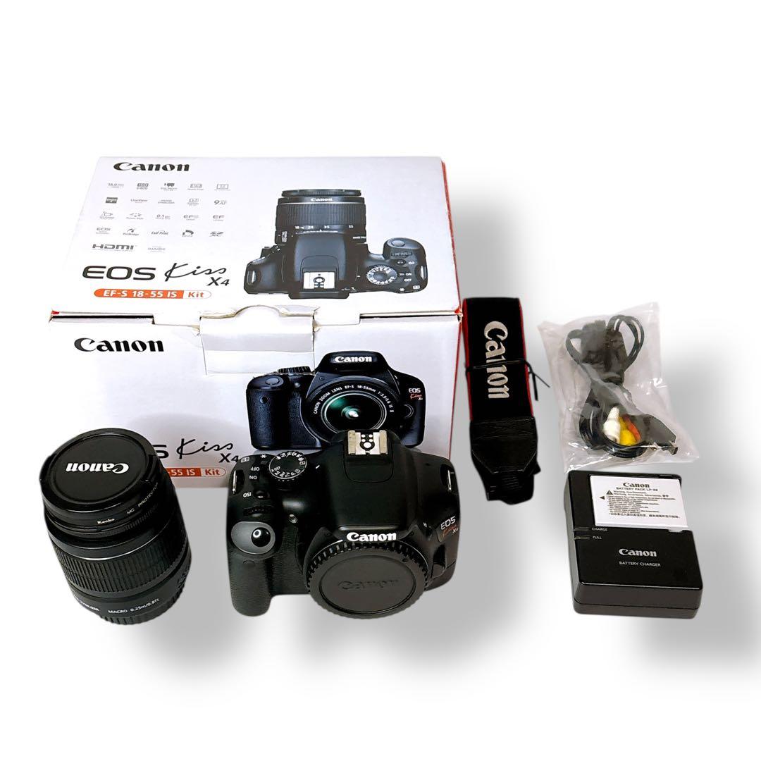 【美品】　Canon EOS KISS X4 初心者オススメ　一眼レフカメラ