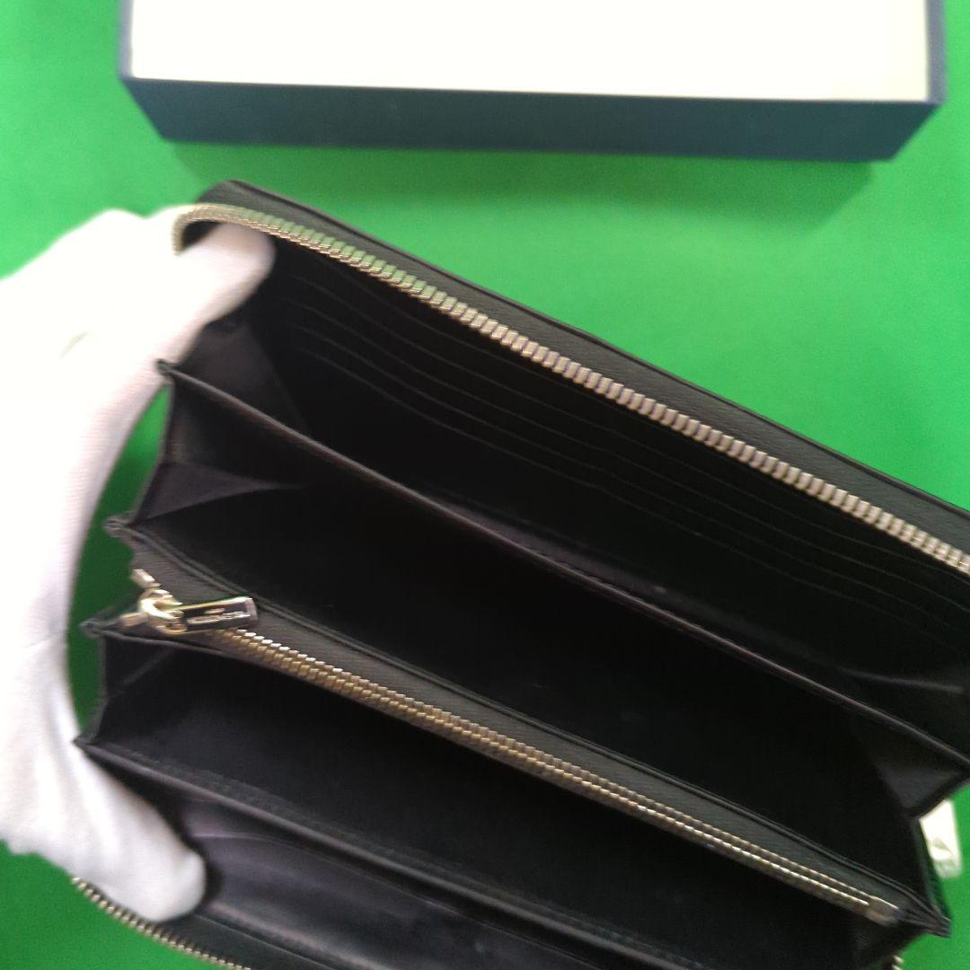 PELLE MORBIDA ブラック 長財布　Barca　ラウンドファスナー