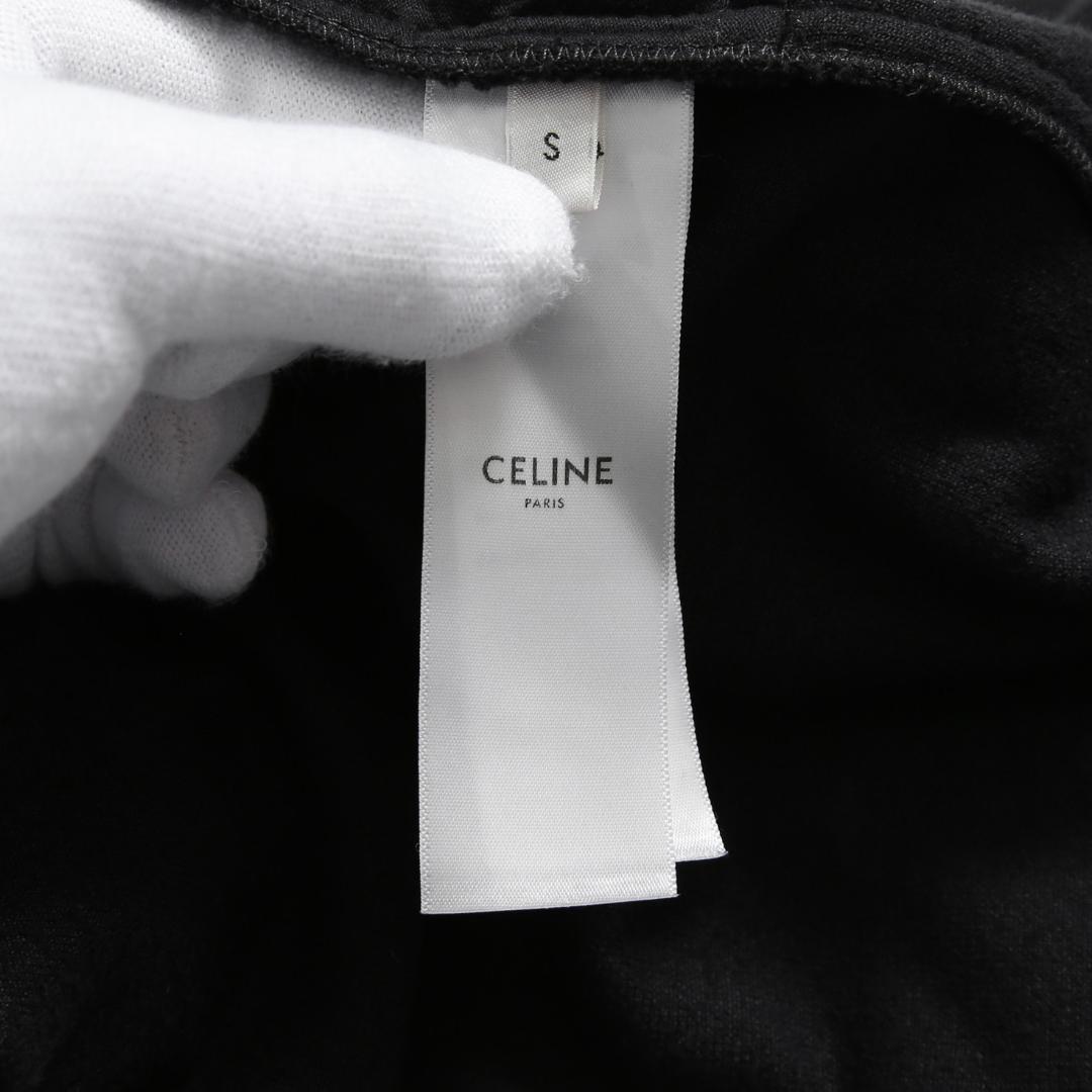 CELINE トリオンフ 刺繍 ベルベット トラックパンツ ベロア ジャージ