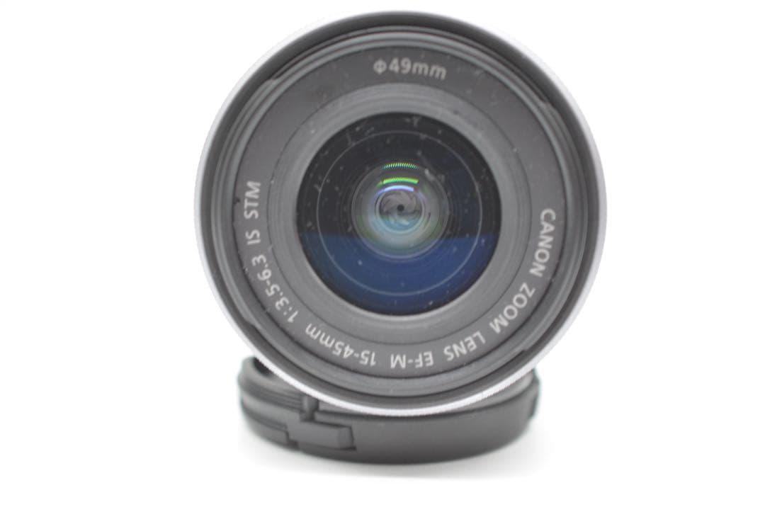 Canon カメラ EOS Kiss M2 ダブルズームキット ホワイト