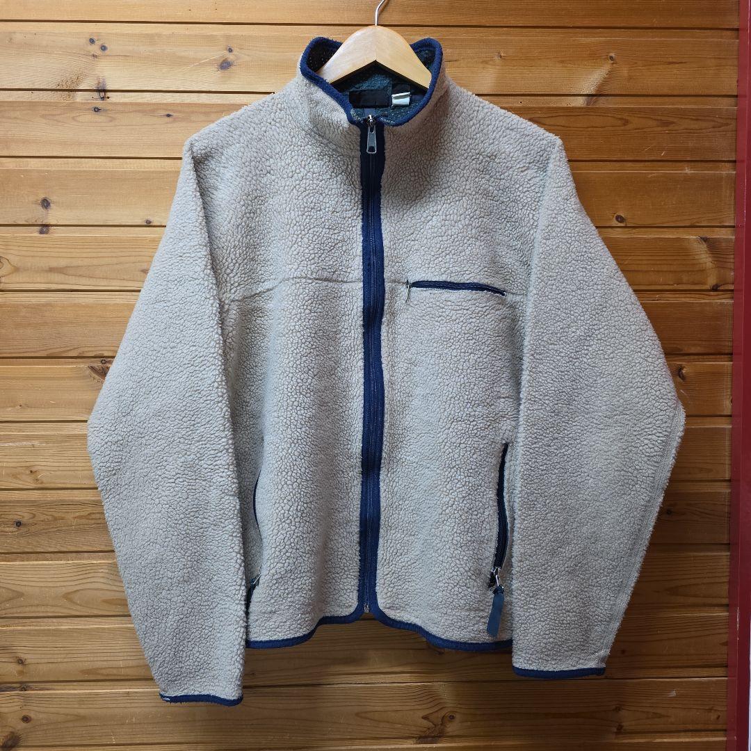 1992～1994年雪なしタグUSA製 パタゴニア　ベビーレトロカーディガン L