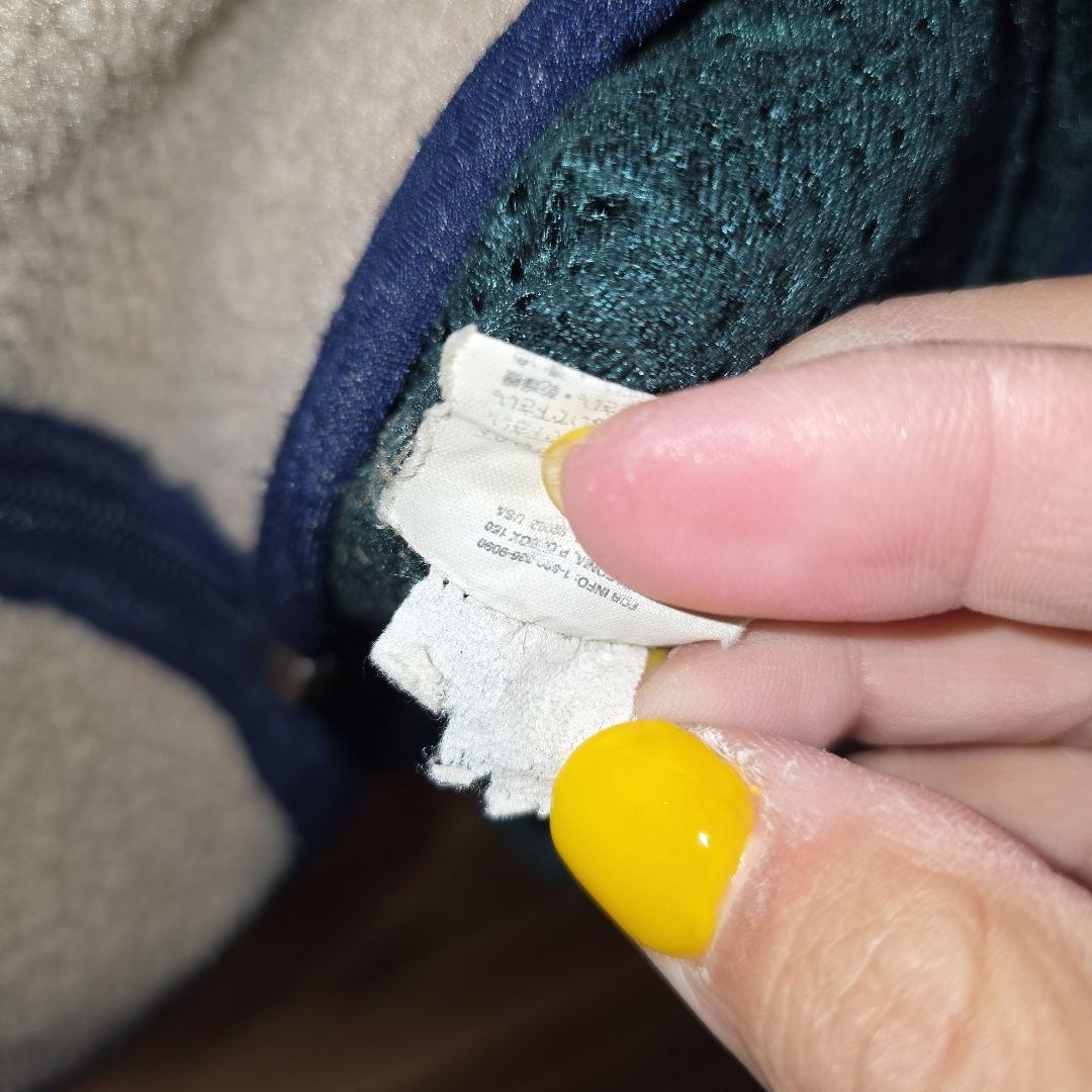 1992～1994年雪なしタグUSA製 パタゴニア　ベビーレトロカーディガン L