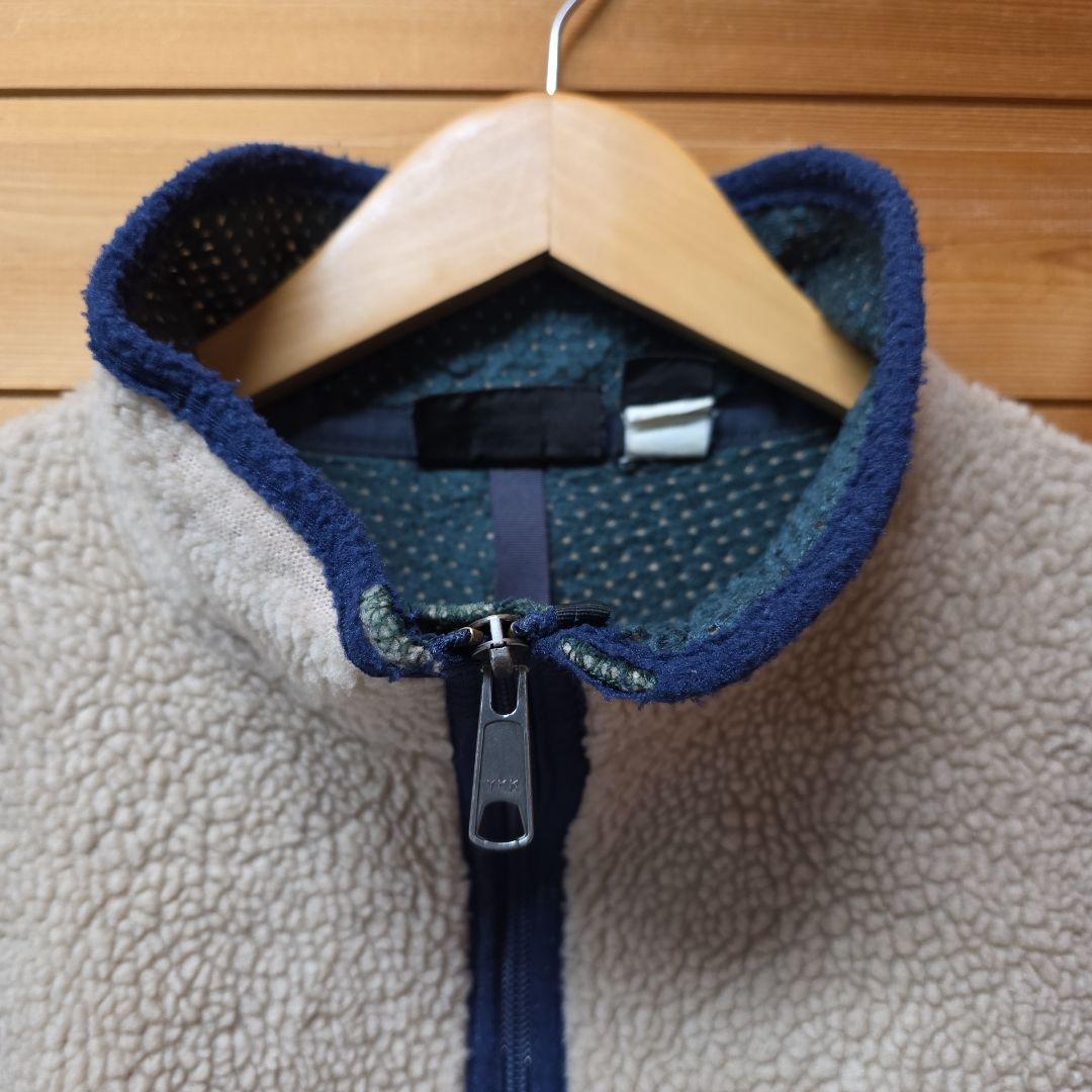 1992～1994年雪なしタグUSA製 パタゴニア　ベビーレトロカーディガン L