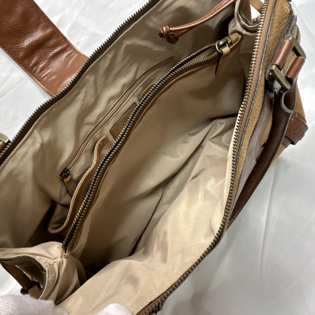 【レザー×ヌバック】COLE HAAN ボストンバッグ y2k ヴィンテージ