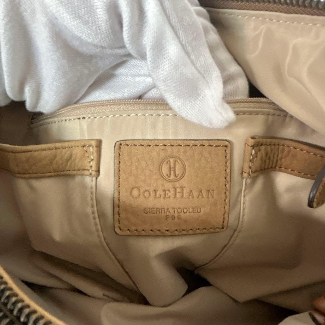 【レザー×ヌバック】COLE HAAN ボストンバッグ y2k ヴィンテージ