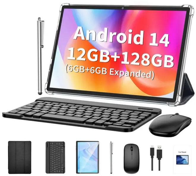 新品 Relndoo Androidタブレット 12GB RAM 128GB