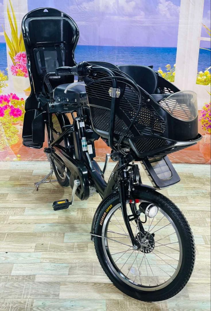 超特価！アンジェリーノ⭐️ブリヂストン子供乗せ電動アシスト自転車Y3036