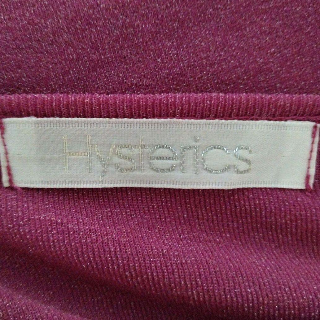 初期 レアデザイン HYSTERICS ヒスガール ピンク ラメ キャミソール