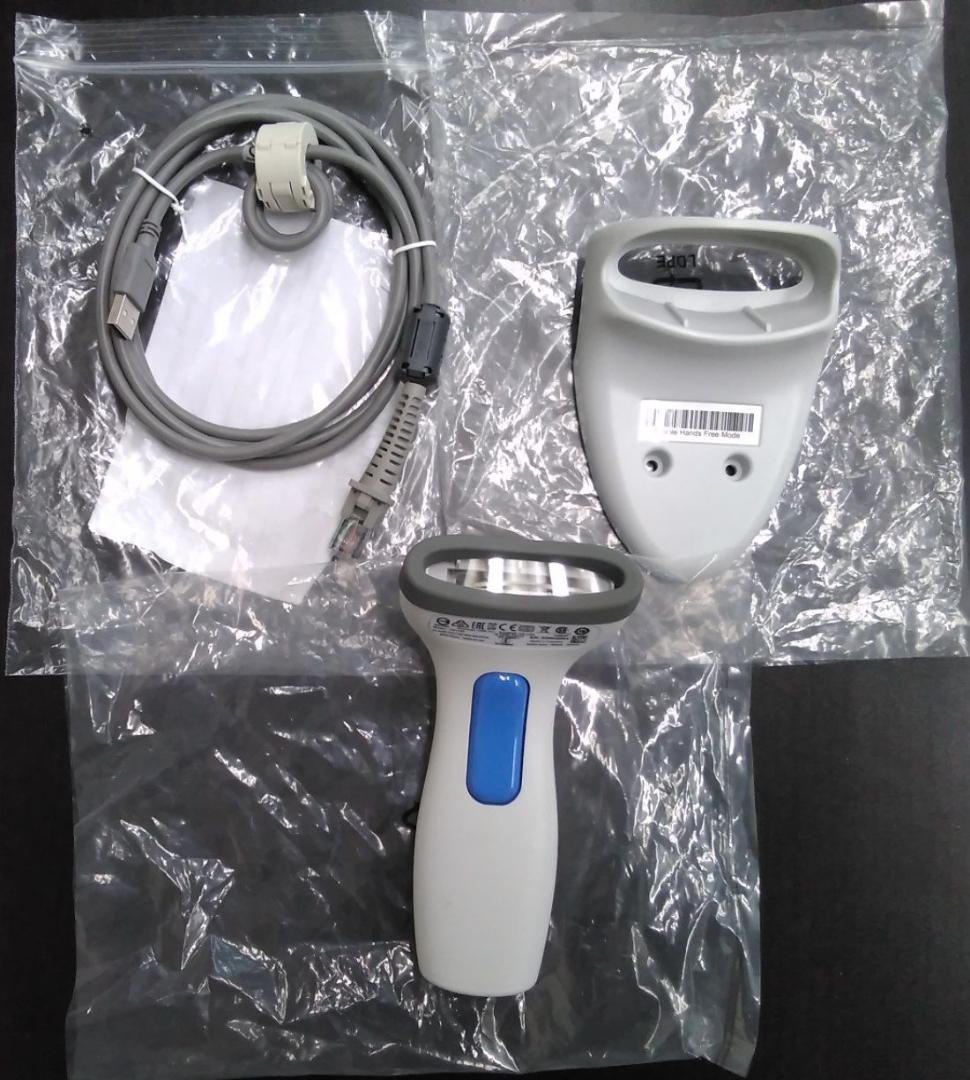 Datalogic  TDシリーズタッチ式USBタイプバーコードリーダホワイト