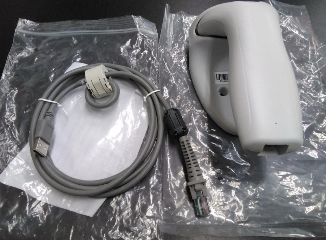 Datalogic  TDシリーズタッチ式USBタイプバーコードリーダホワイト