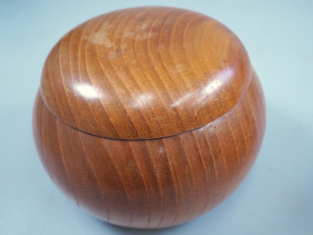 【宮崎県】日向特製蛤碁石35号・欅碁笥セット