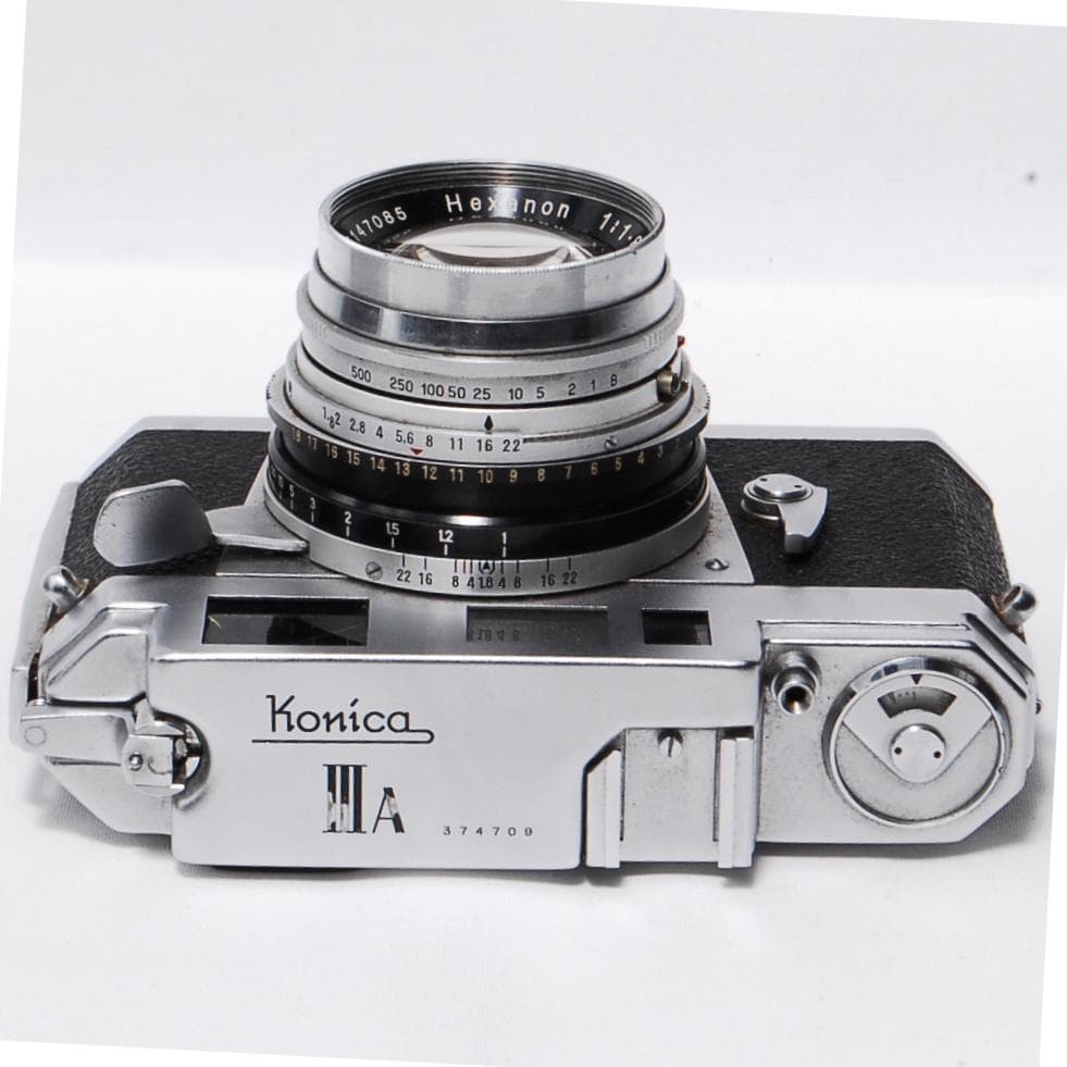 Konica ⅢA カメラ屋さんにて動作確認♡レンジファインダーフィルムカメラ