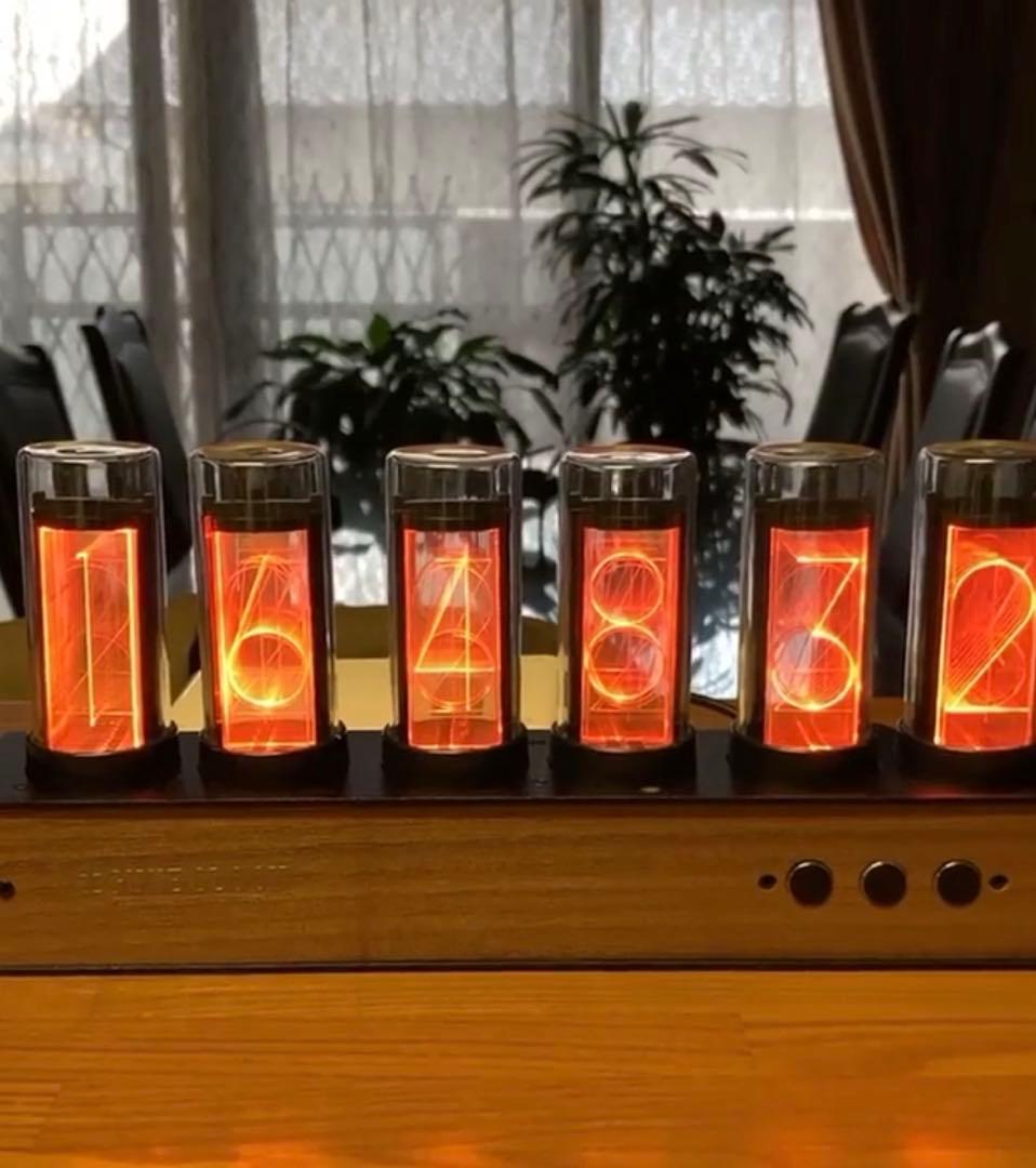 【限定品】Gixie Clock ニキシー管LED時計