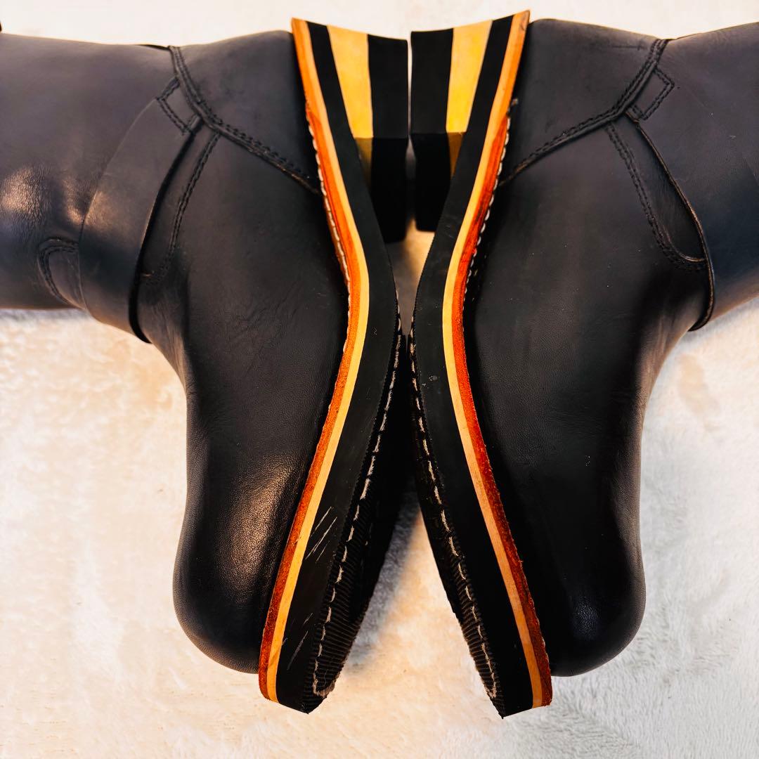 【極美品】Getta Gripゲッタグリップエンジニアブーツ　レディース24cm