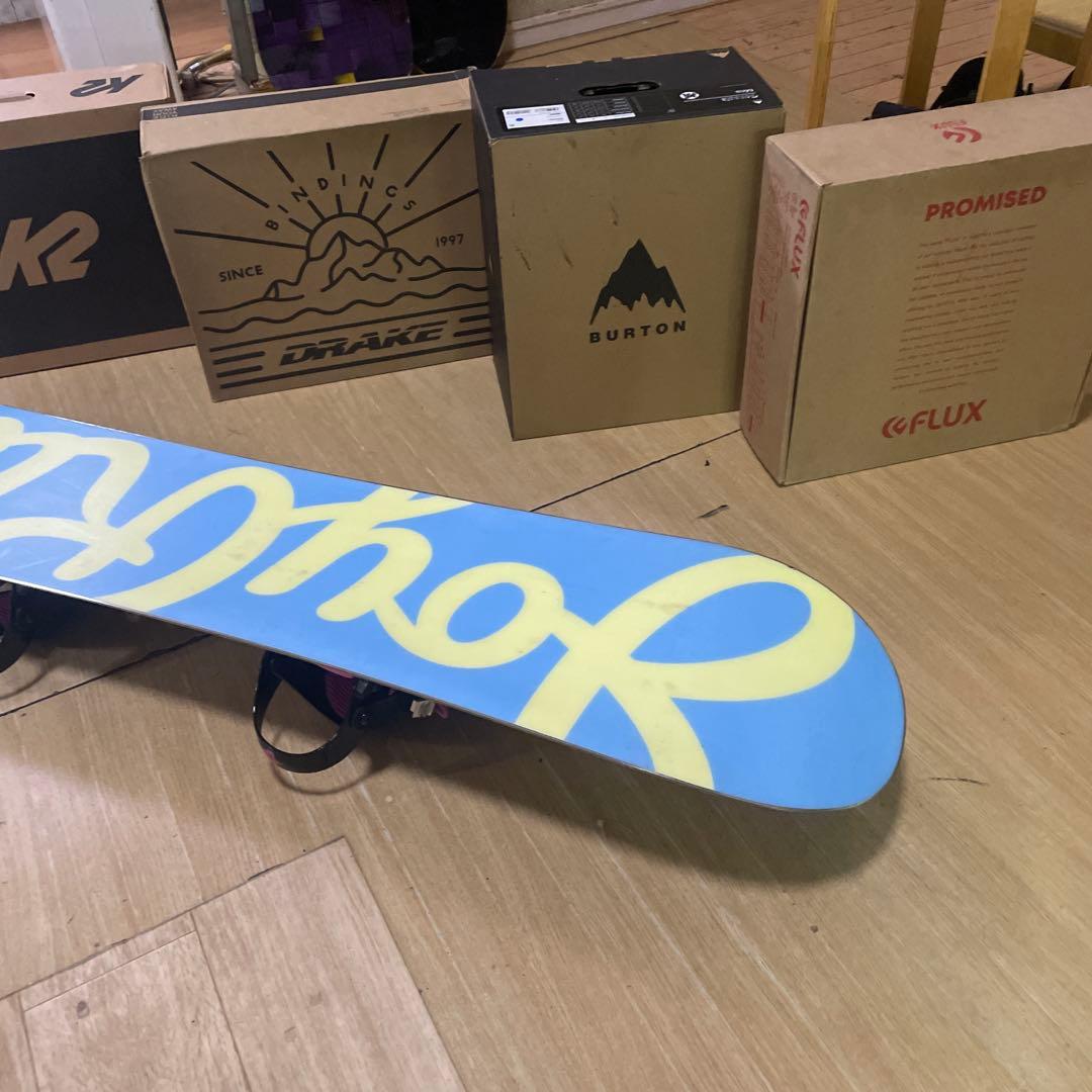 JOYRIDE×ZUMA　キッズスノーボードセット　バインディング付きセット