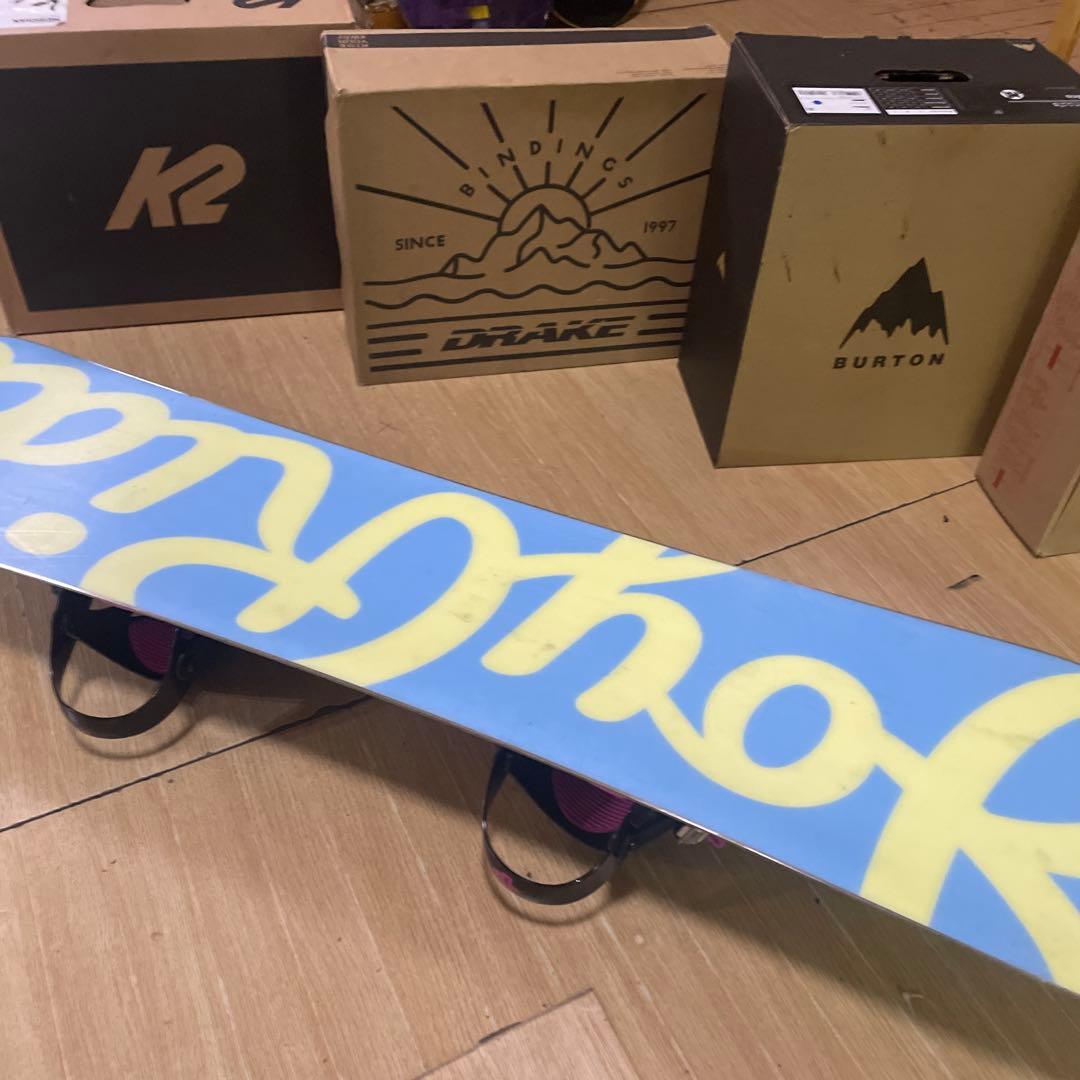 JOYRIDE×ZUMA　キッズスノーボードセット　バインディング付きセット