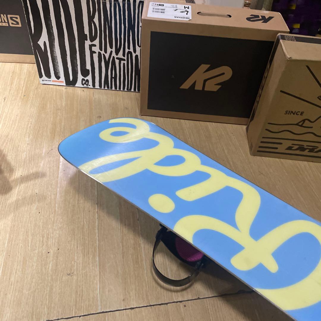 JOYRIDE×ZUMA　キッズスノーボードセット　バインディング付きセット