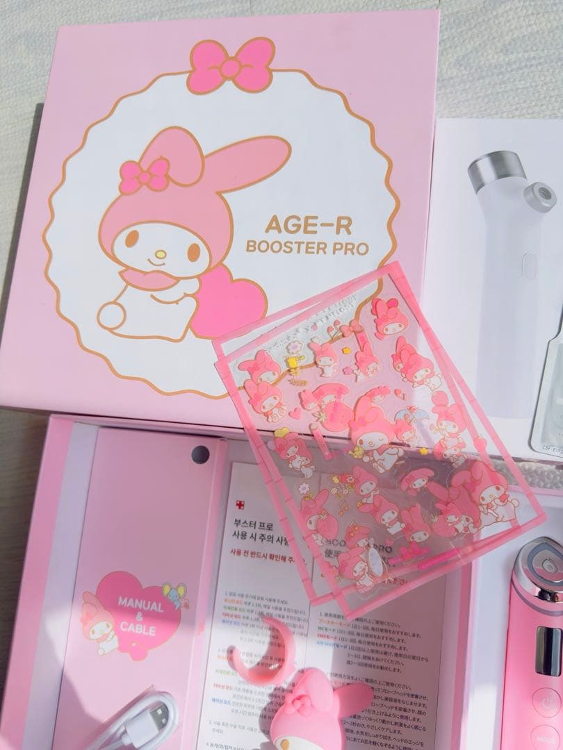 マイメロバージョンメディキューブ AGE-Rブースタープロ / ミストデバイス付