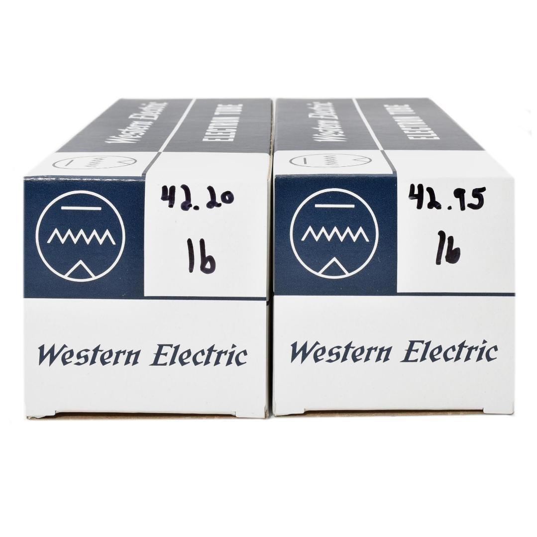 Western Electric 300B 真空管 アンプ 元箱付 2本 未使用