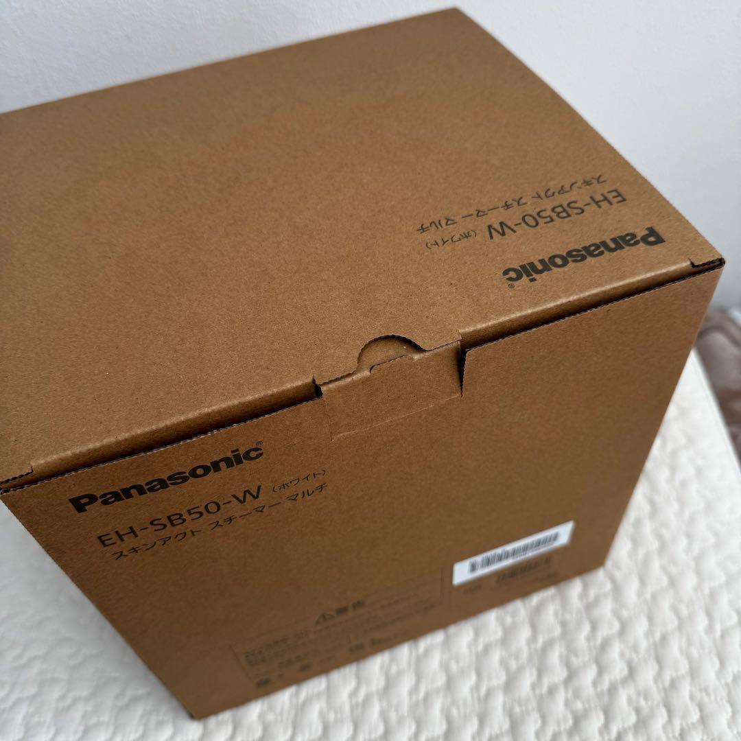 【新品未使用】Panasonic EH-SB50-Wスキンアクトスチーマーマルチ