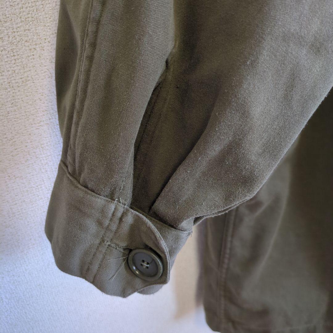 古着　フランス軍　M-64 実物　フィールドパーカー　モッズコート　ライナー付き