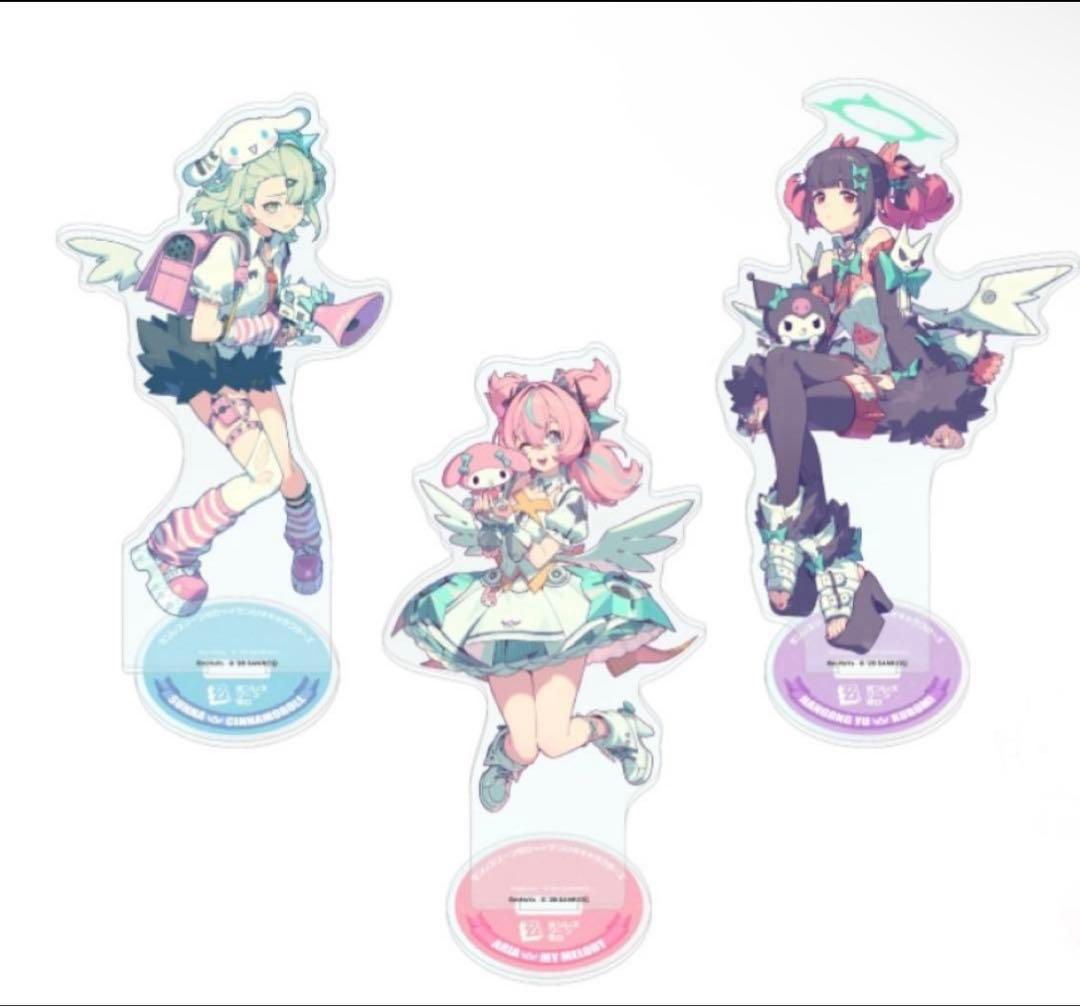 ゼンレスゾーンゼロ アクリルスタンド GIGO限定 3種 ゼンゼロ