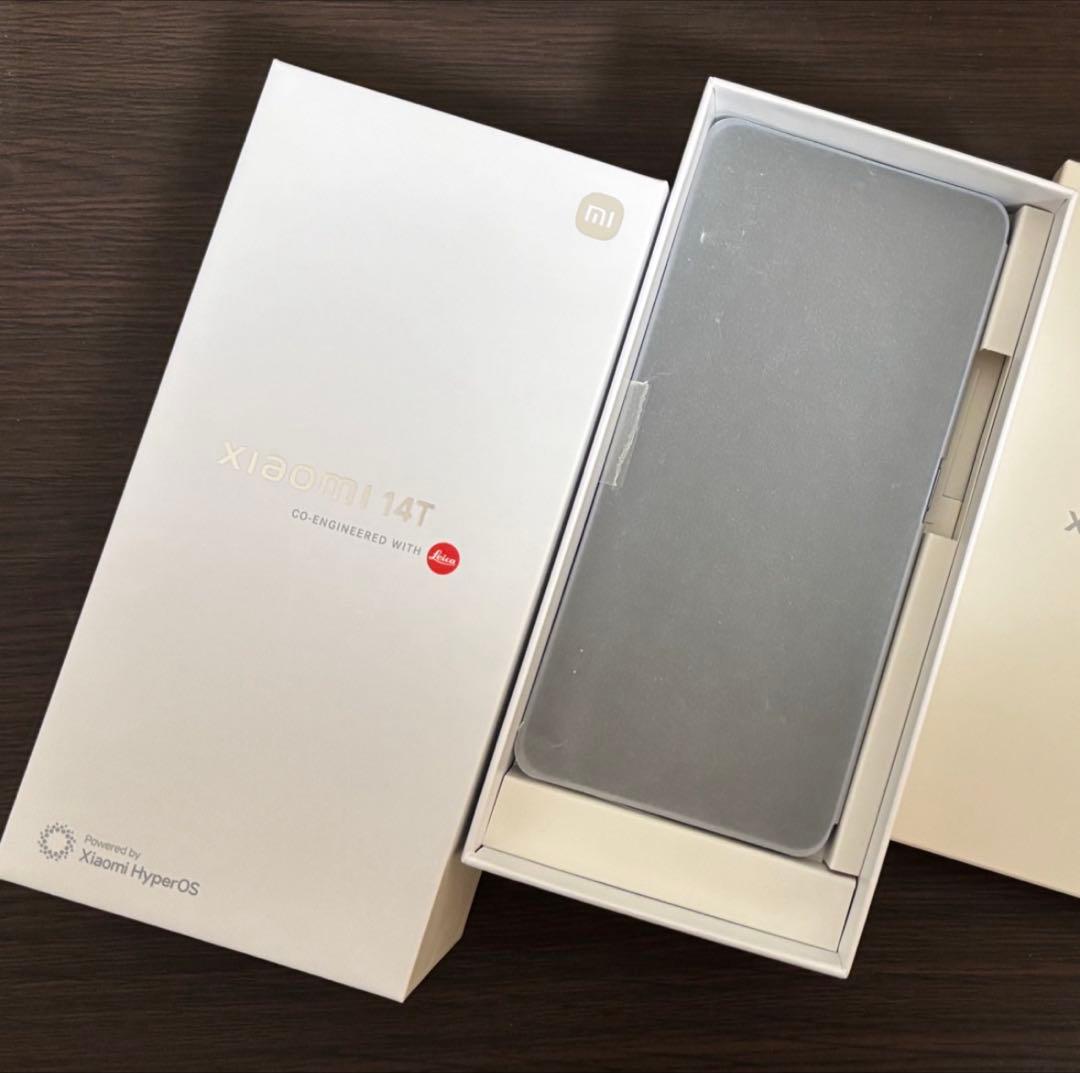 Xiaomi 14T XIG07 チタンブルー　UQ 新品未使用